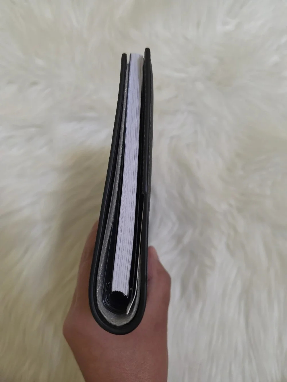 New Coach Glovetanned Leather Black Turnlock Notebook